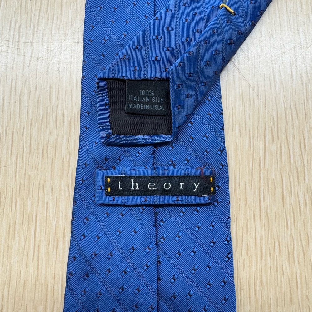 Vintage Theory Royal Blue Silk Necktie